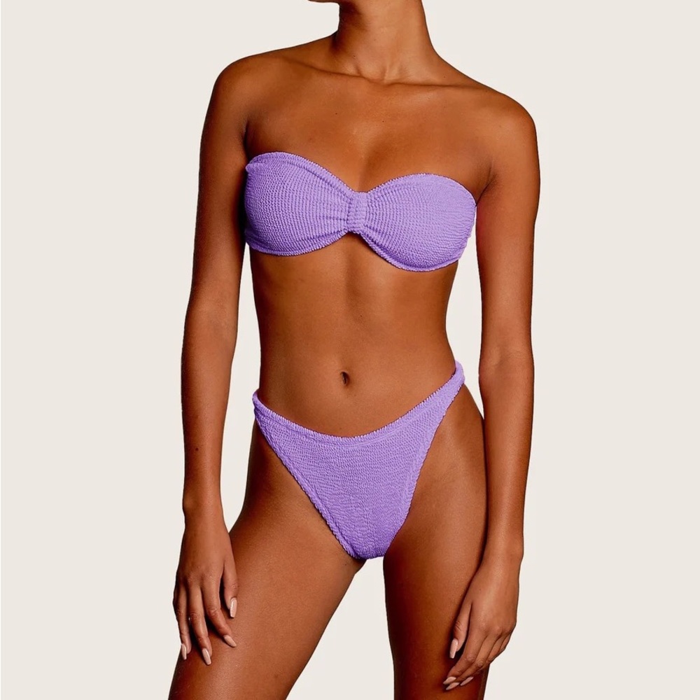 Hunza G Lilac Bikini Set